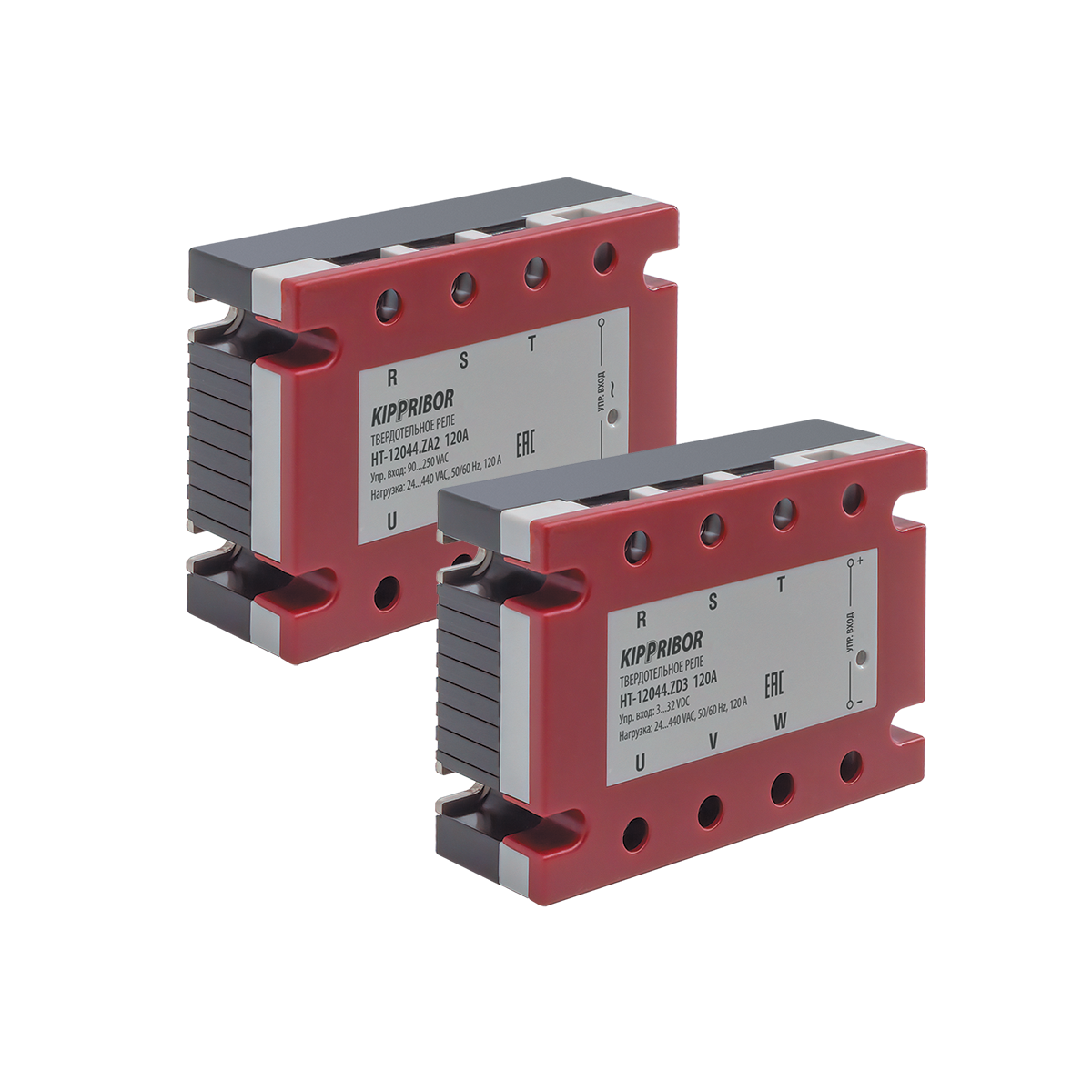 HT-xx44.ZD3 [M02] и HT-xx44.ZA2 [M02] трехфазные твердотельные реле для коммутации резистивной нагрузки HT-1044.ZA2