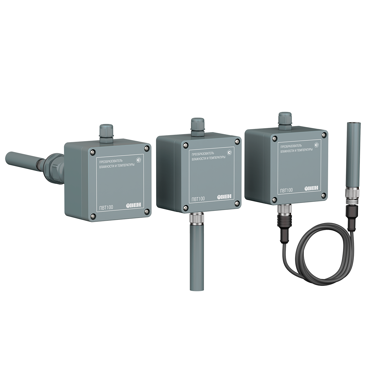 ПВТ100-Н5.2.И.Т2 промышленный датчик (преобразователь) влажности и температуры воздуха