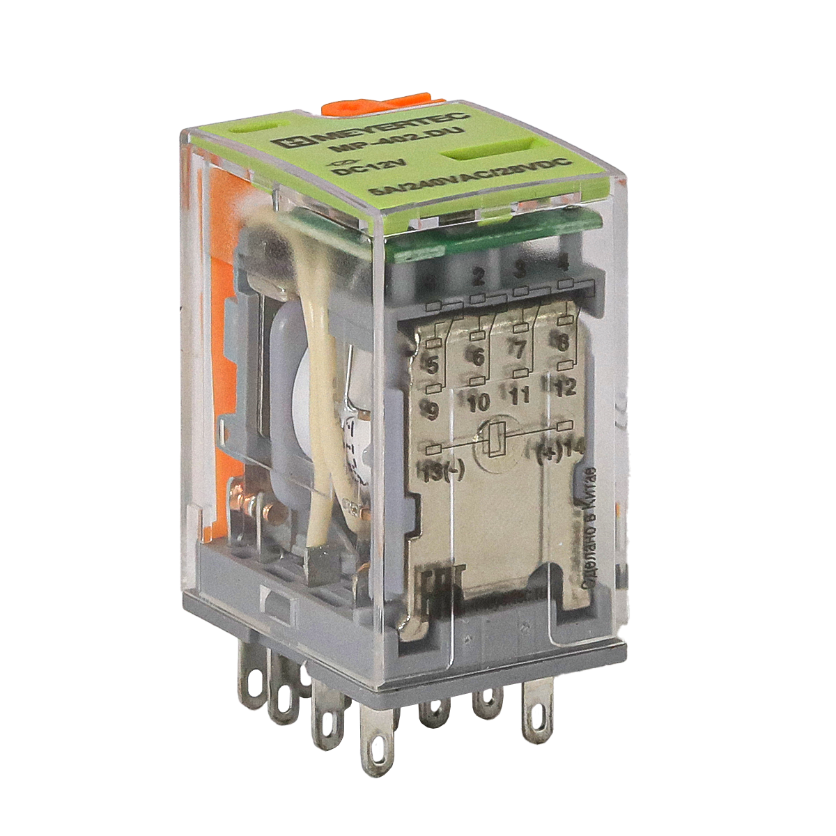 Промежуточные реле MEYERTEC серии MP (4-контактные) MP-402.DU
