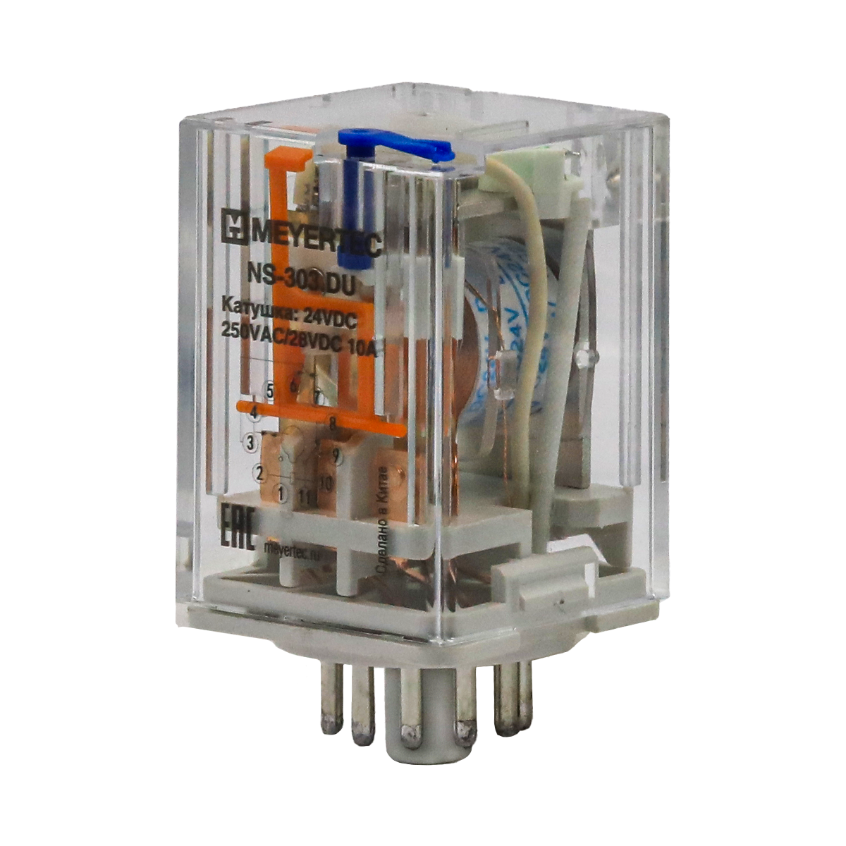Промежуточные реле MEYERTEC серии NS (3-контактные) NS-303.DU