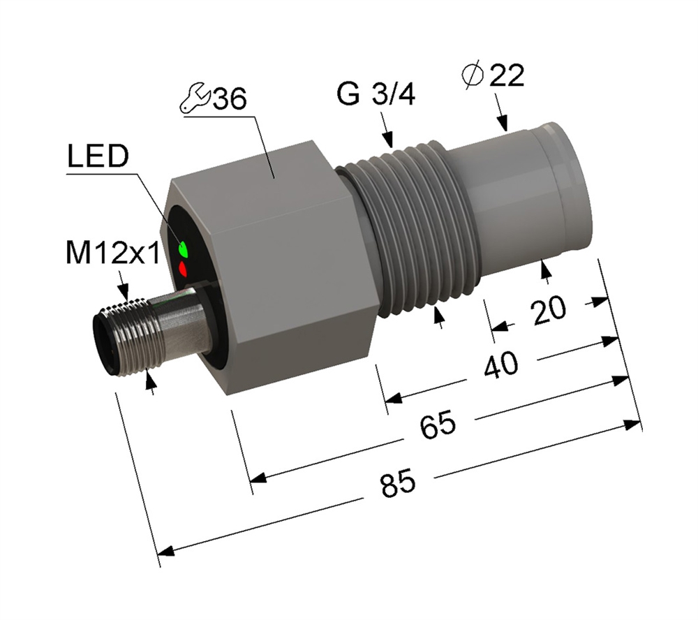 PS1YT-34G85-3N155-C4 Емкостный датчик Мега-К