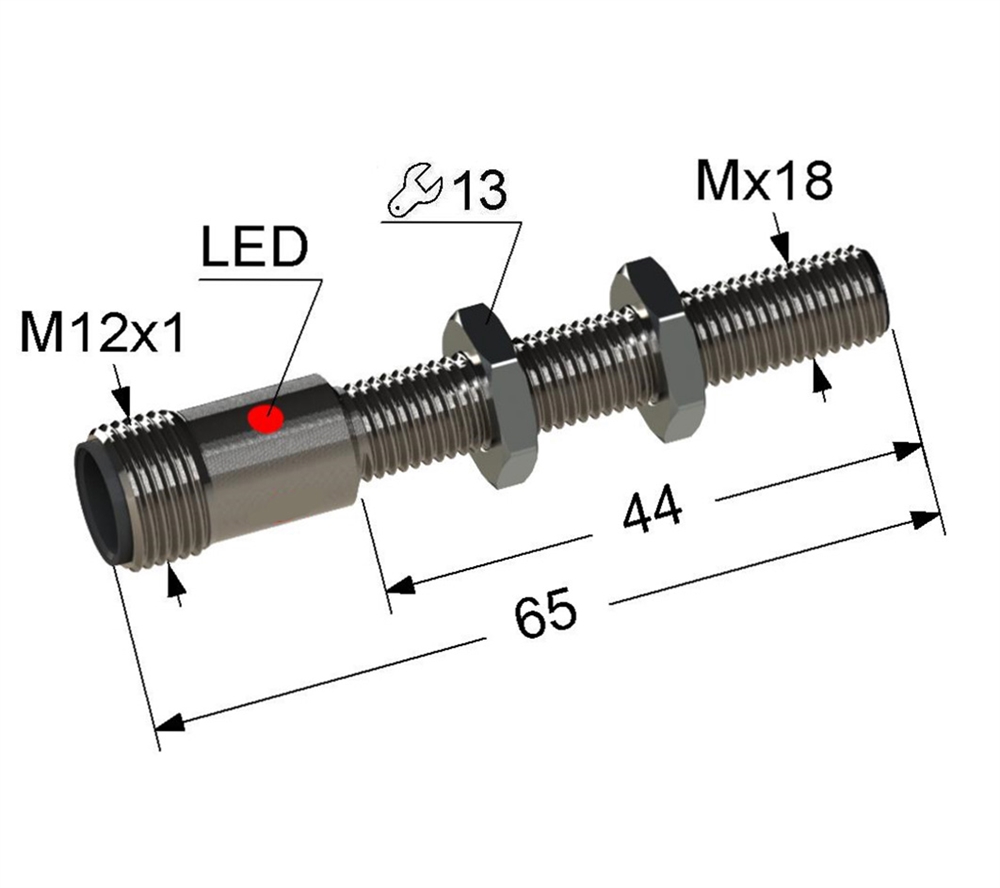 PS2-08M65-2B31-C4 Индуктивный датчик Мега-К