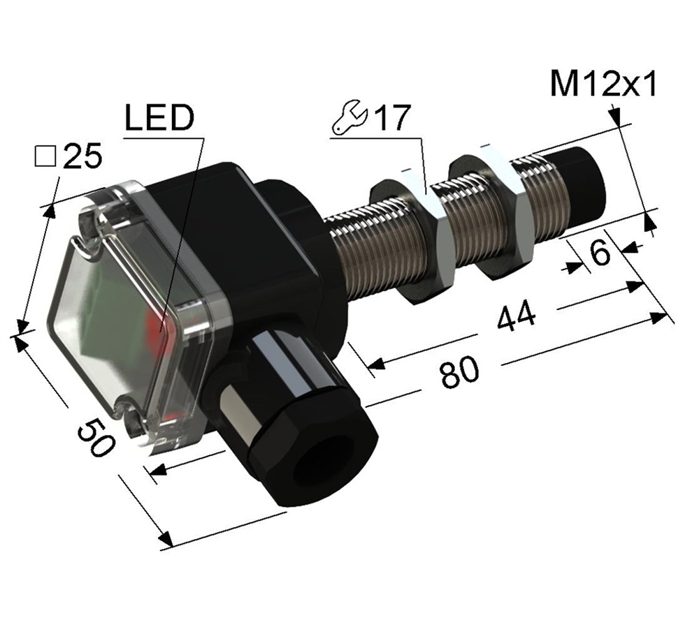 PS2-12M80-10N11-B Индуктивный датчик Мега-К