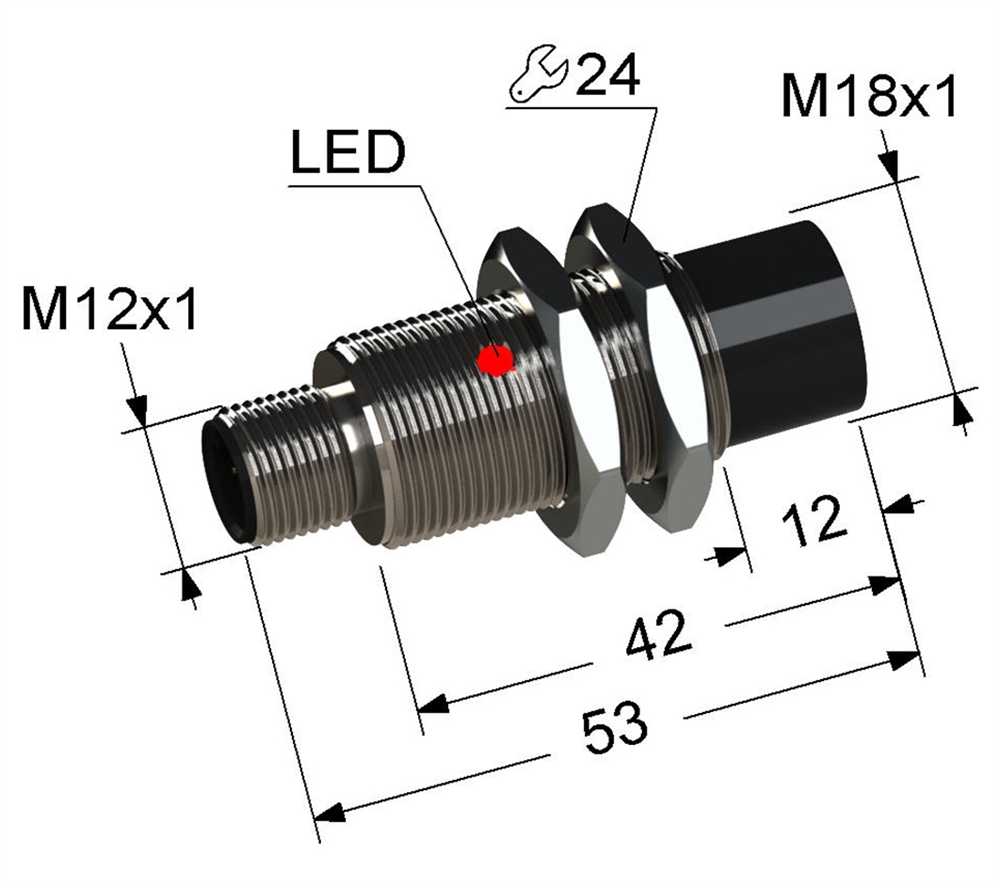 PS2-18M53-12N31-C4 Индуктивный датчик Мега-К