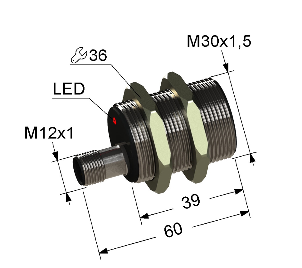 PS2-30M60-10B31-C4 Индуктивный датчик Мега-К