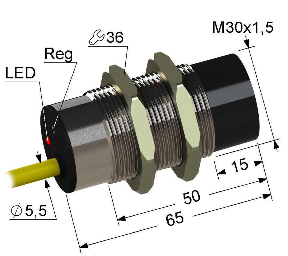 PS2RT-30M65-15N21-K Частотный датчик Мега-К