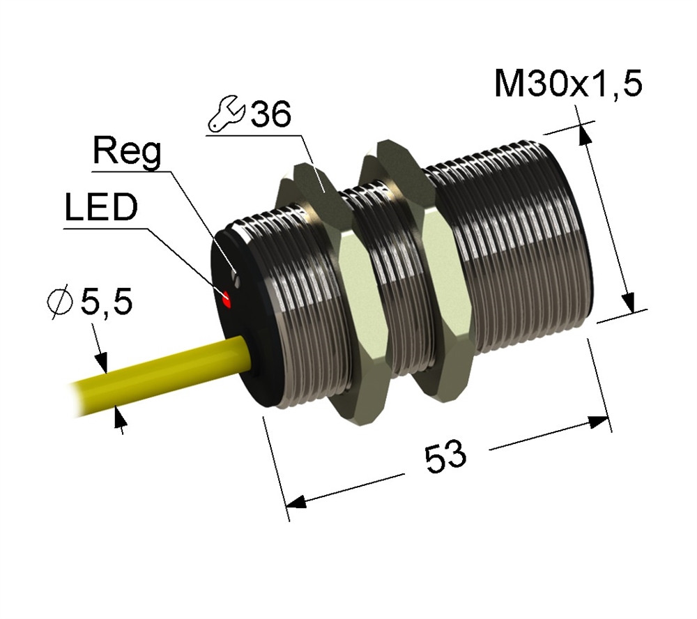 PS1-30M53-10B21-K Емкостный датчик Мега-К