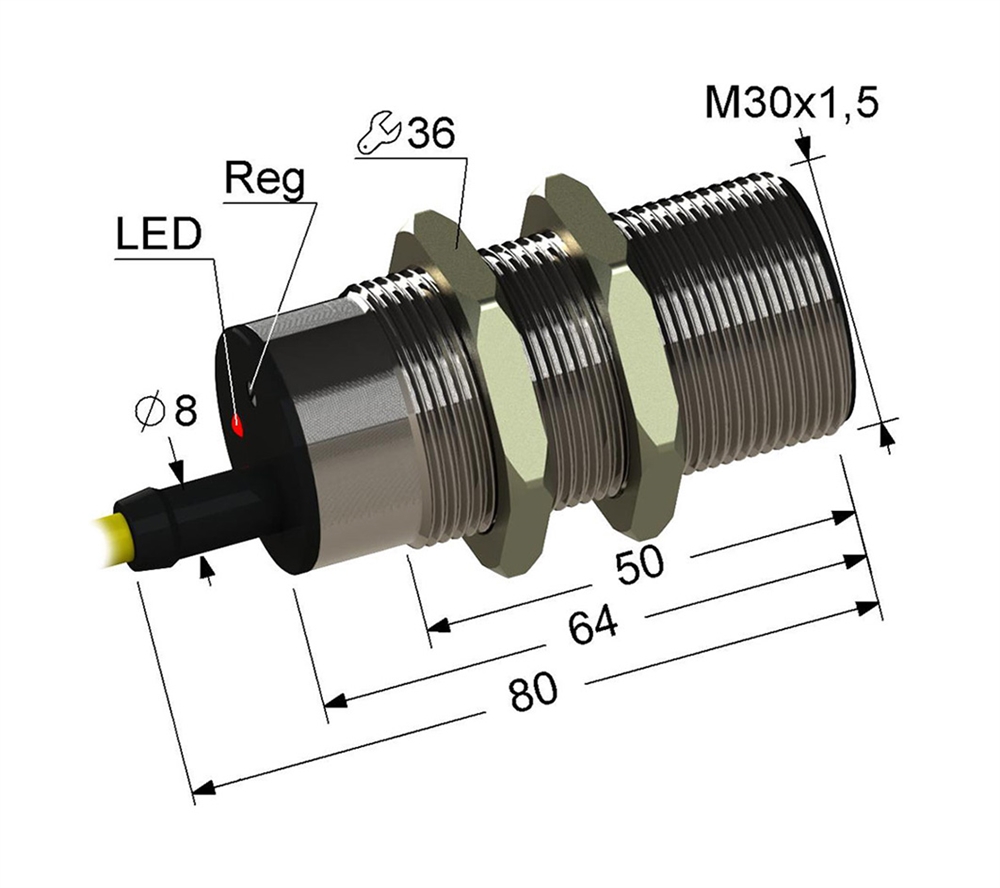 PS1-30M80-10B41-Z Емкостный датчик Мега-К