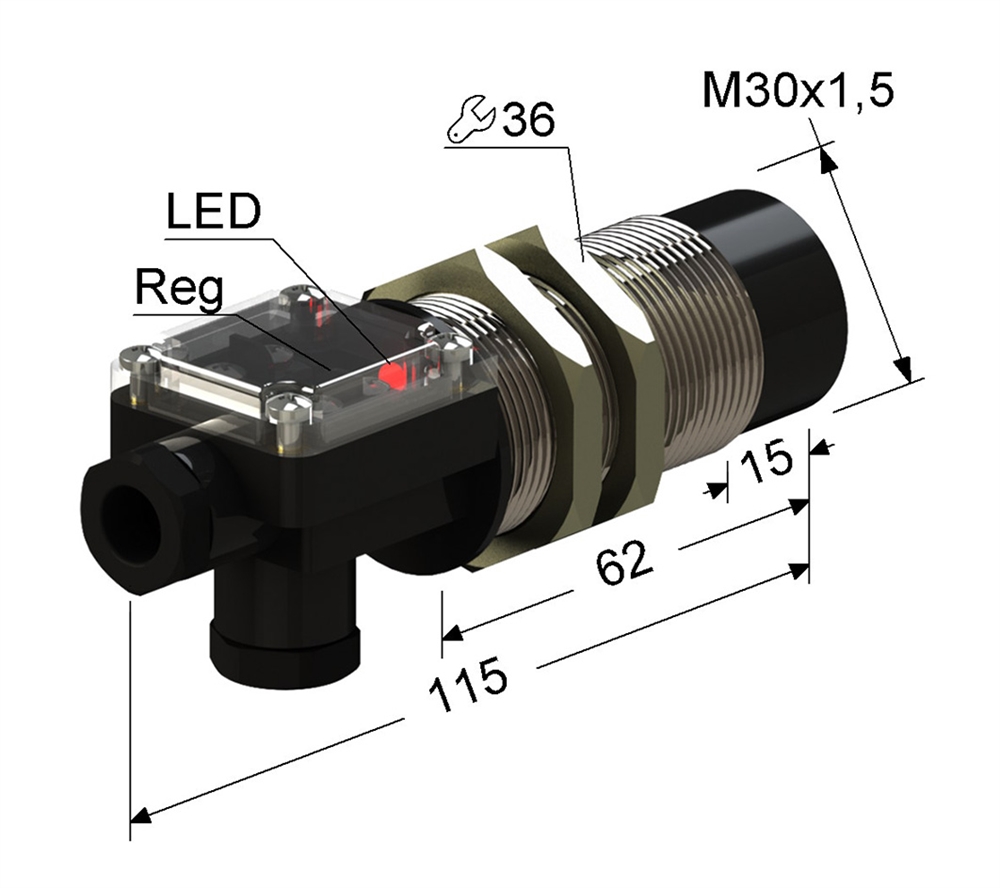 PS1-30M115-30N61-T Емкостный датчик Мега-К