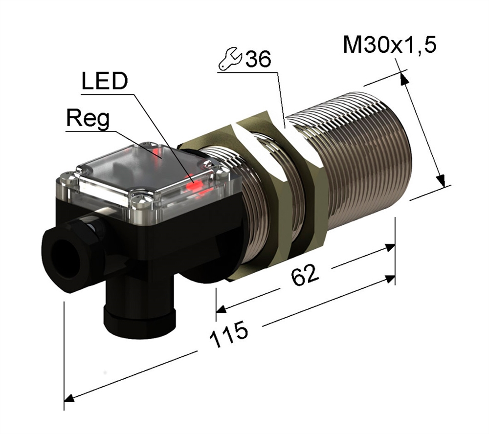PS1-30M115-10B31-T Емкостный датчик Мега-К
