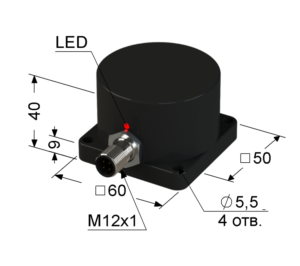 PS2-33-20B61-C4 Индуктивный датчик Мега-К