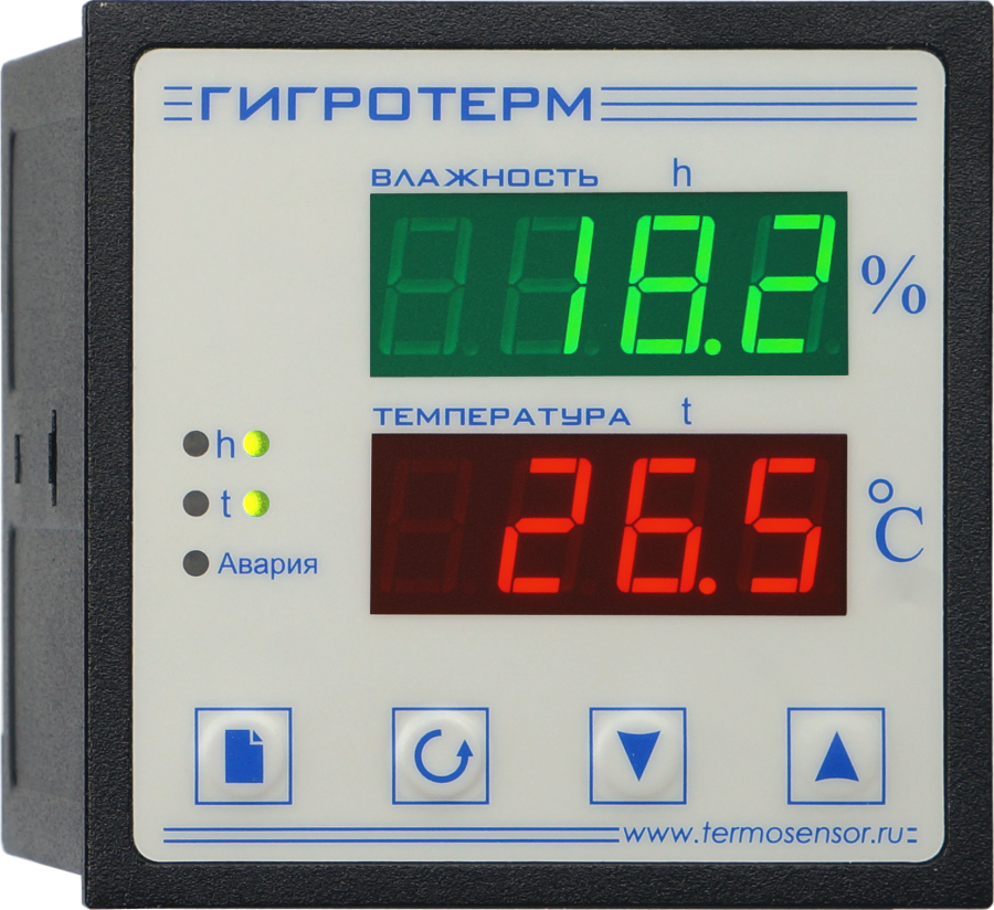 38К6/5Р Гигротерм ПИД-регулятор температуры и влажности
