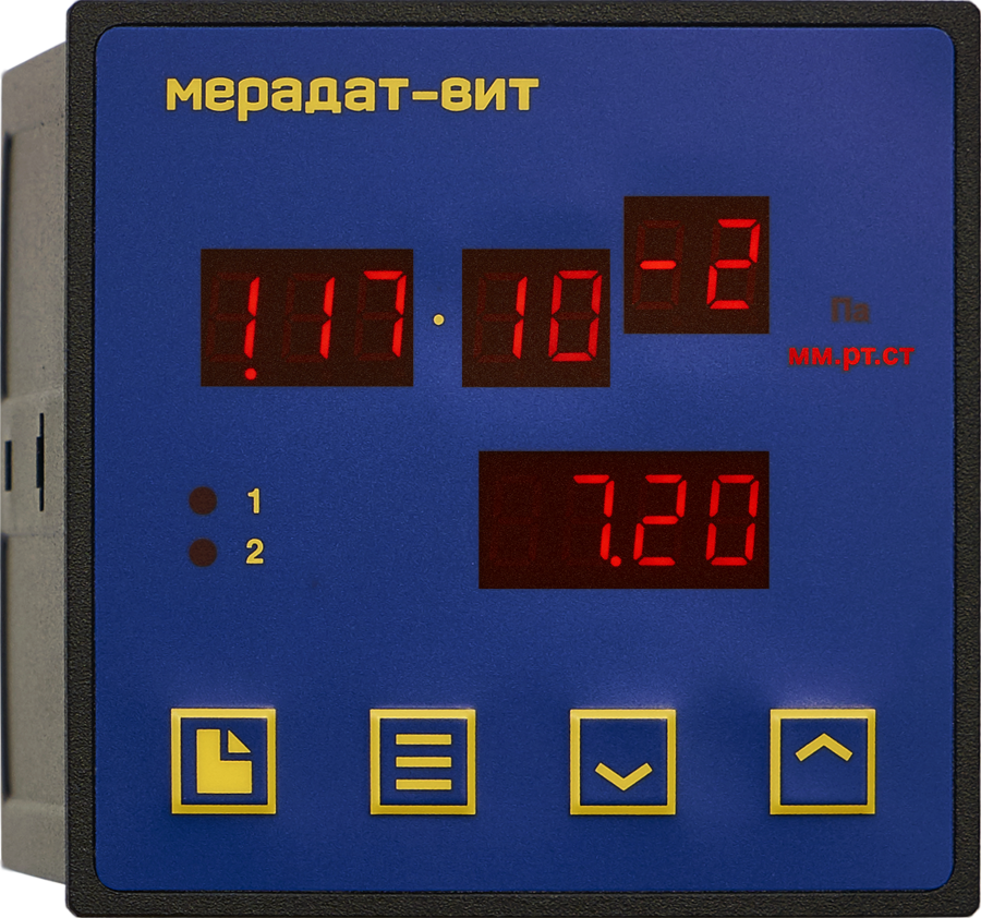 ВИТ12Т6 Мерадат тепловой вакууметр со светодиодными индикаторами