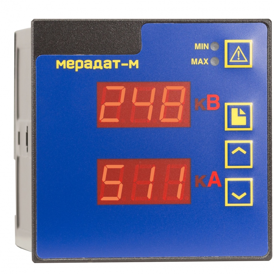 Мерадат-М1ВА1//AV(0/400)//AC(0/10)//2Р//485//4М регистратор силы тока и напряжения