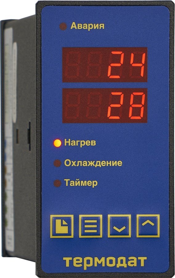 Термодат-12К6-В одноканальный ПИД-регулятор температуры