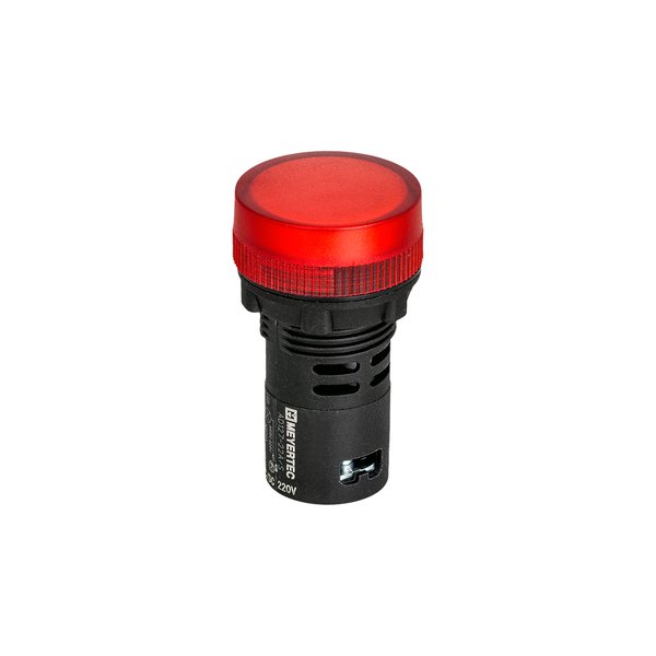 Сигнальная LED лампа, красный, 220V AC/DC IP65