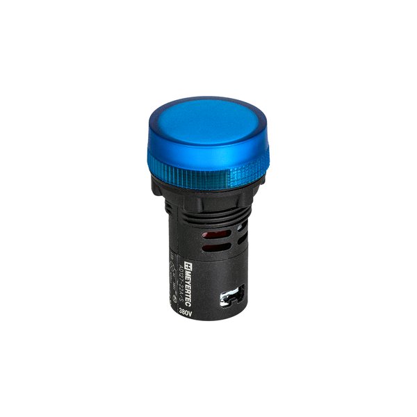 Сигнальная LED лампа, синий, 380V AC IP65