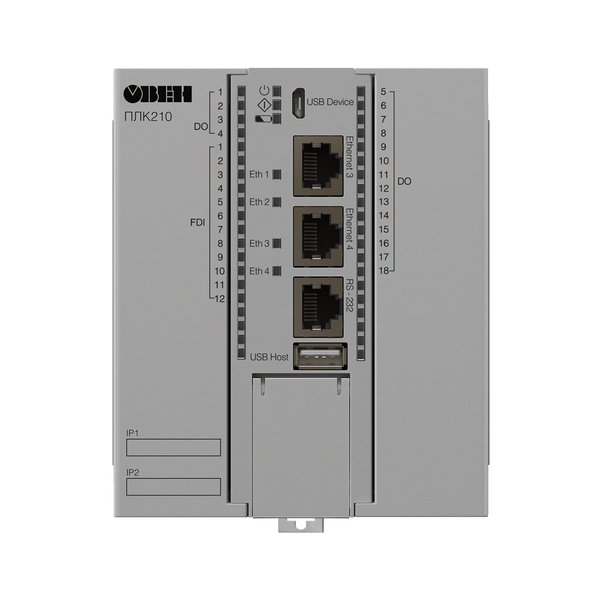 ПЛК210-11-CS высокопроизводительный программируемый контроллер с расширенными сетевыми возможностями