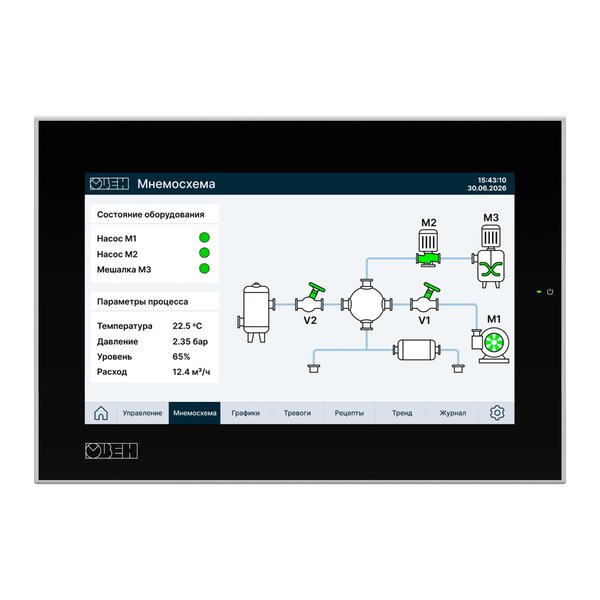 СП210-07-Р панель оператора с диагональю 7” Modbus