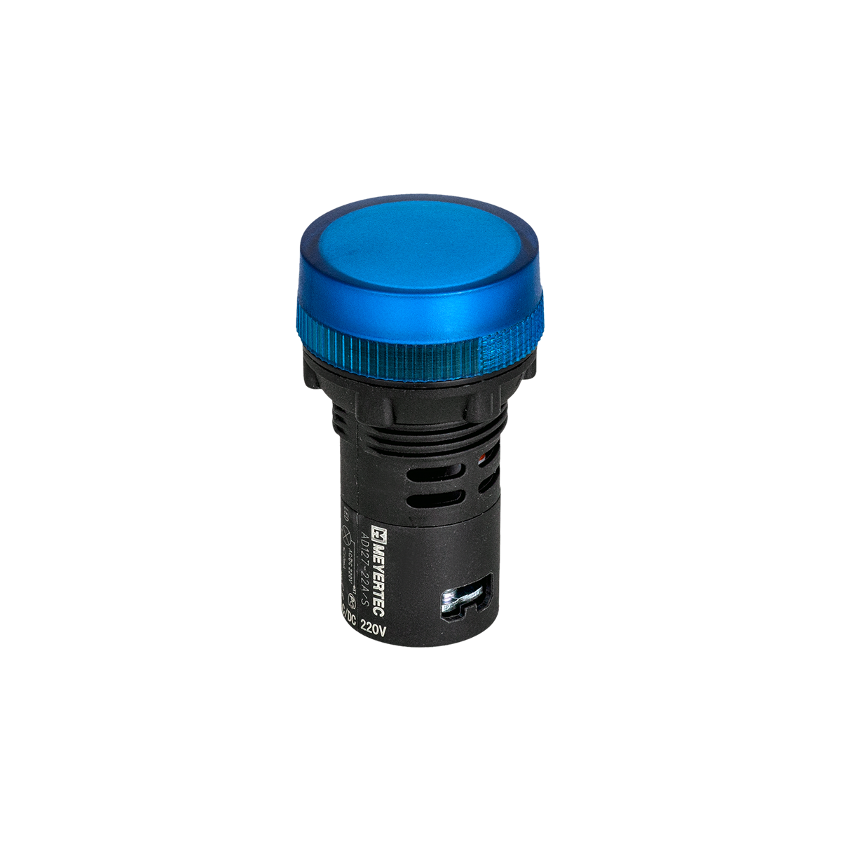 Сигнальная LED лампа, синий, 220V AC/DC IP65
