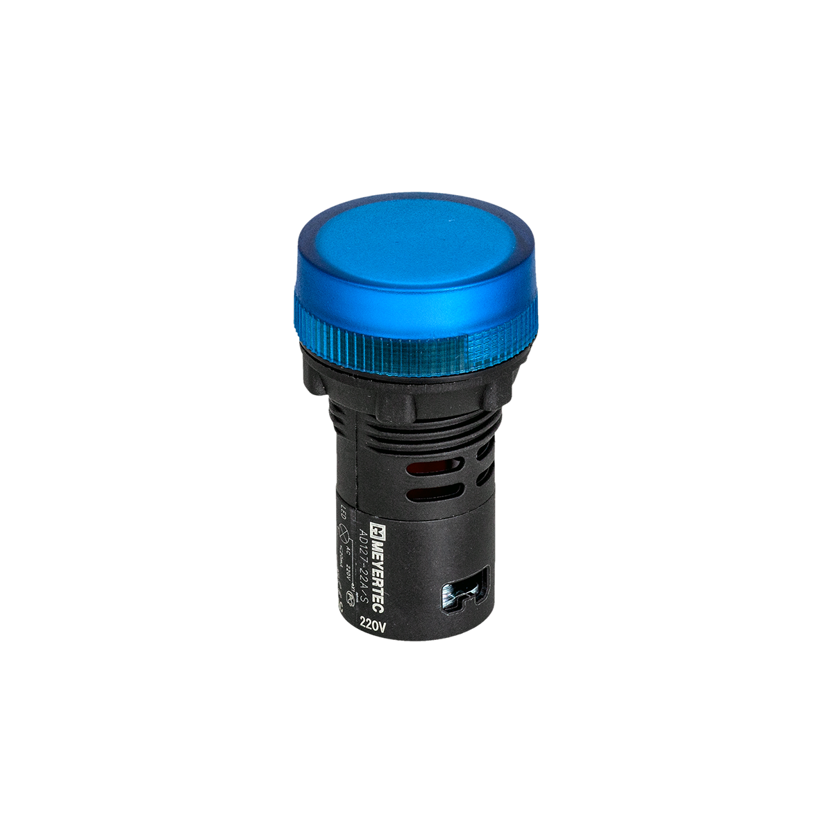 Сигнальная LED лампа, синий, 220V AC IP65