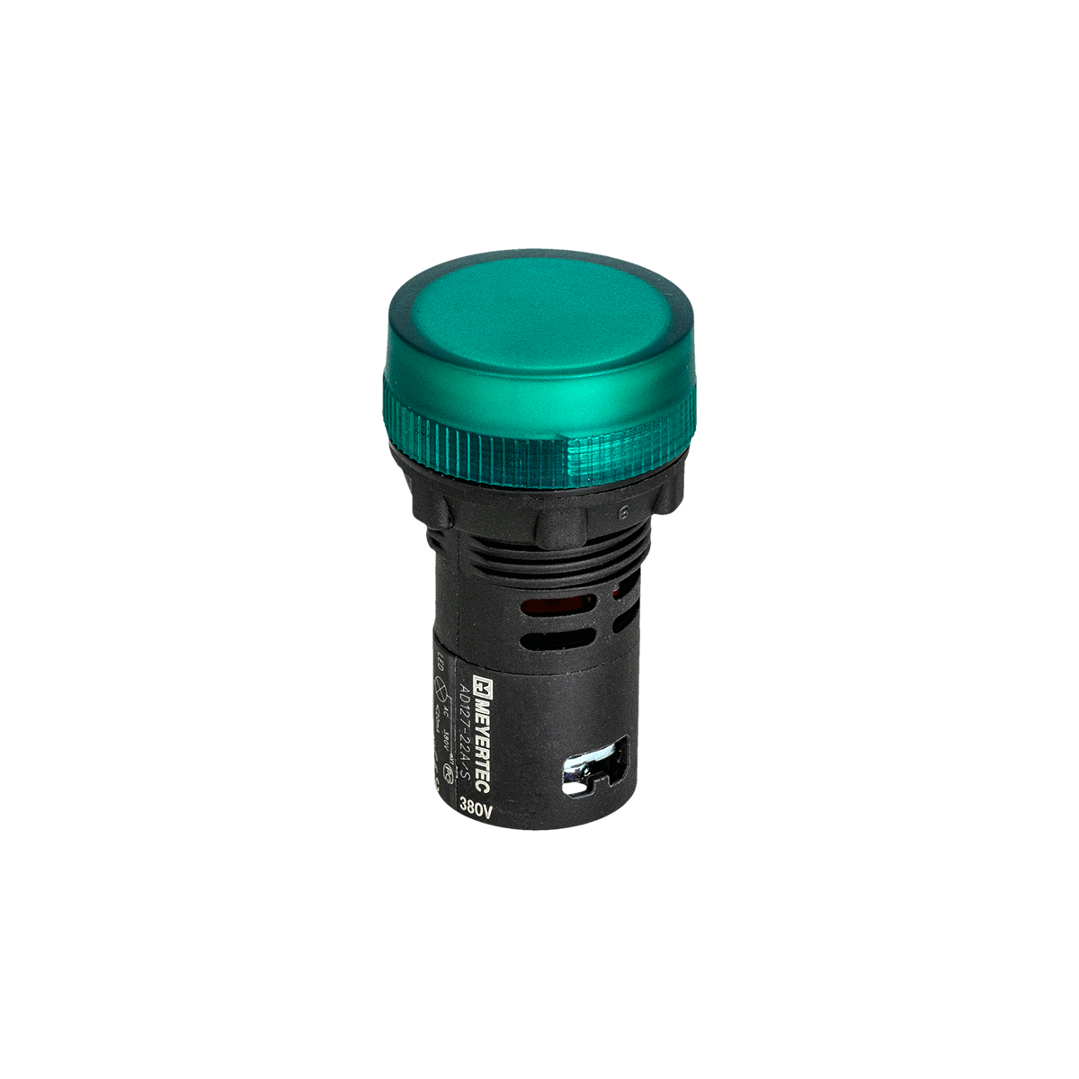 Сигнальная LED лампа, зеленый, 380V AC IP65