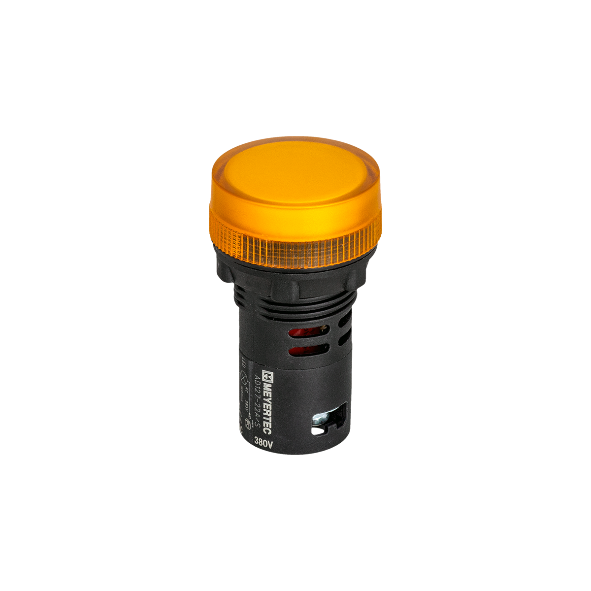 Сигнальная LED лампа, желтый, 380V AC IP65