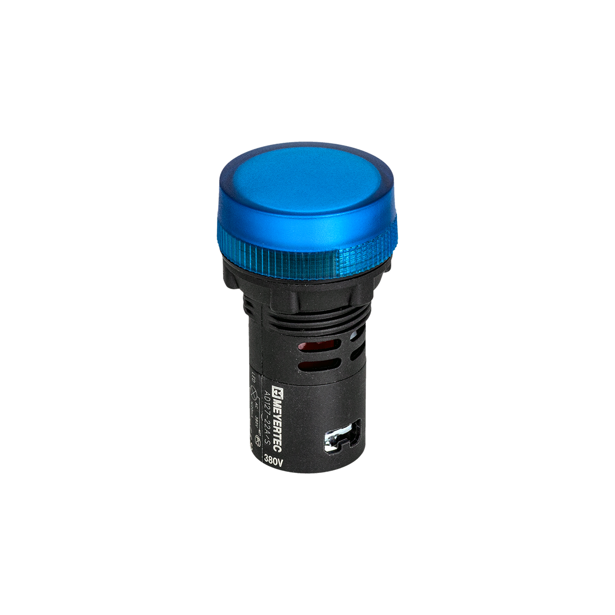 Сигнальная LED лампа, синий, 380V AC IP65