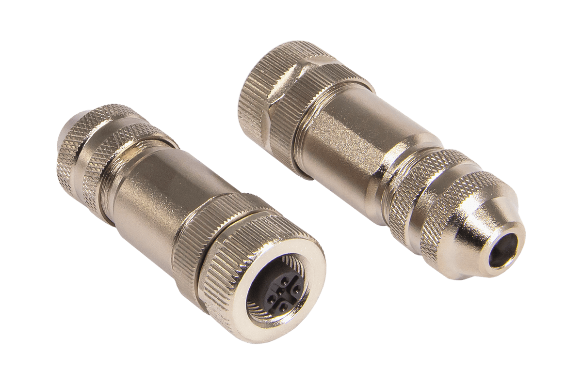 M12-4F.M Кабельный круглый разъем Кипприбор