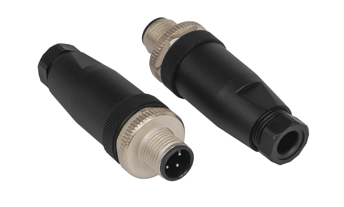 M12-4M.P Кабельный круглый разъем Кипприбор