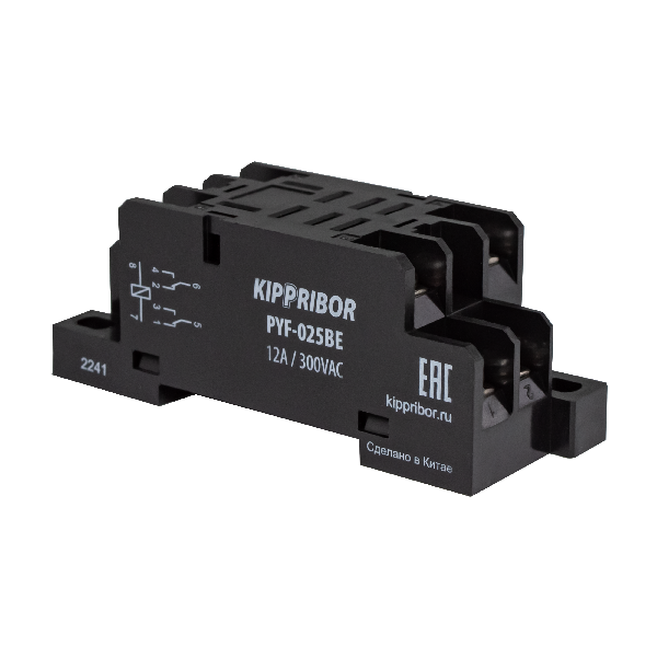 PYF-025BE монтажная колодка с винтовыми клеммами Кипприбор