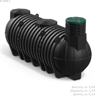 Полиэтиленовая емкость Polimer Group DL 9000
